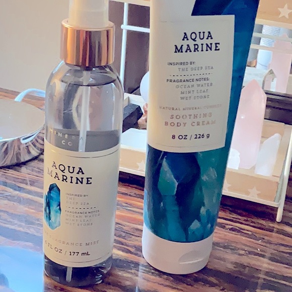 Bath & Body Works Bath & Body Rare Aquamarine Fragrance Mist Lotion